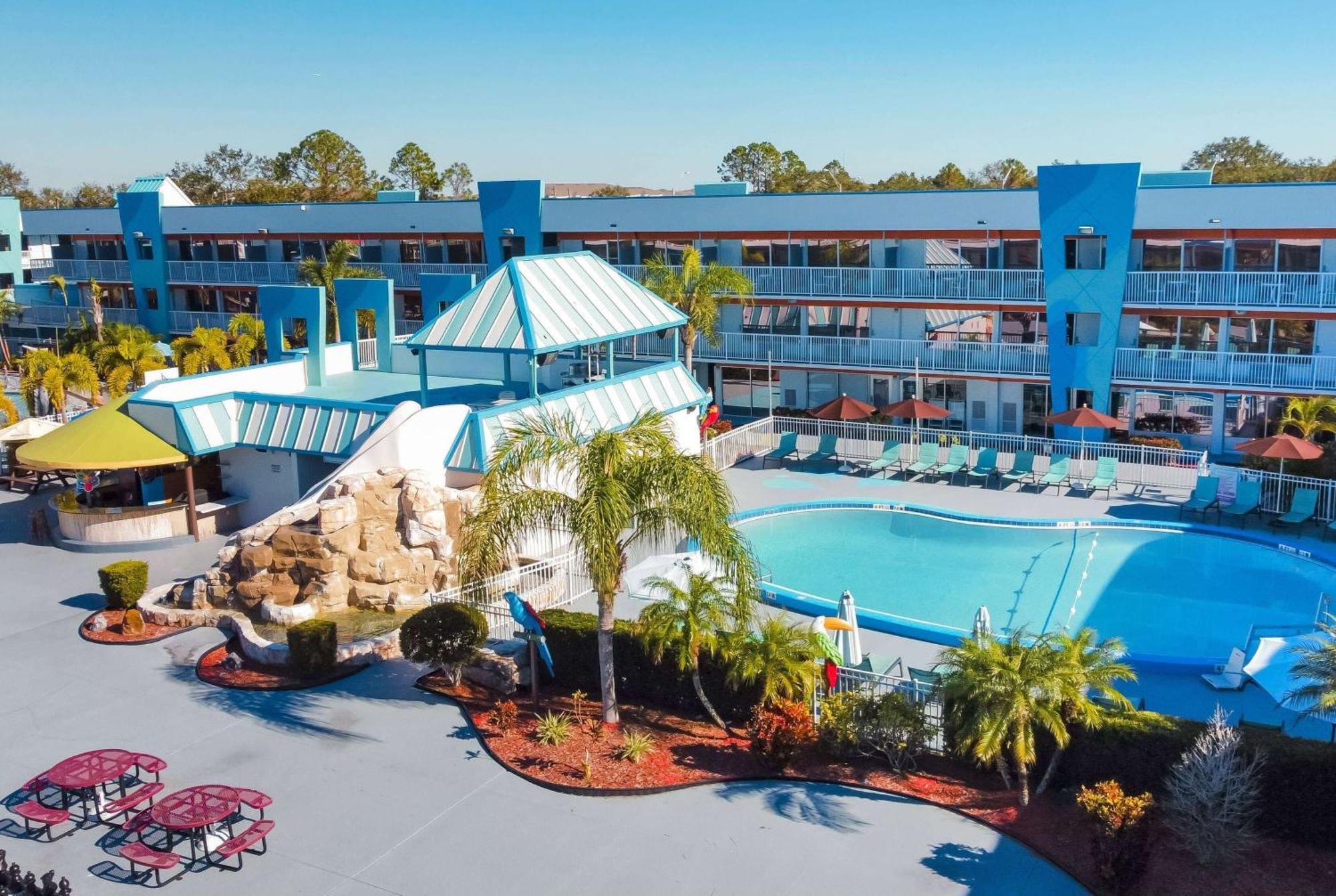 Ramada By Wyndham Flamingo Water Park Hotell Kissimmee Exteriör bild